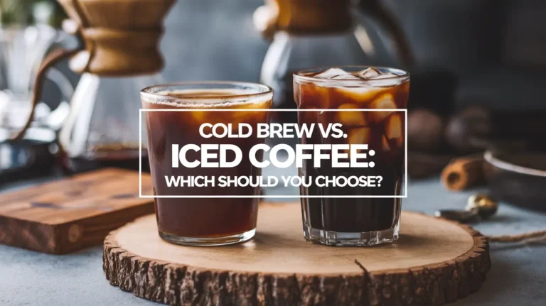 Cold Brew vs. Iced Coffee Which Should You Choose