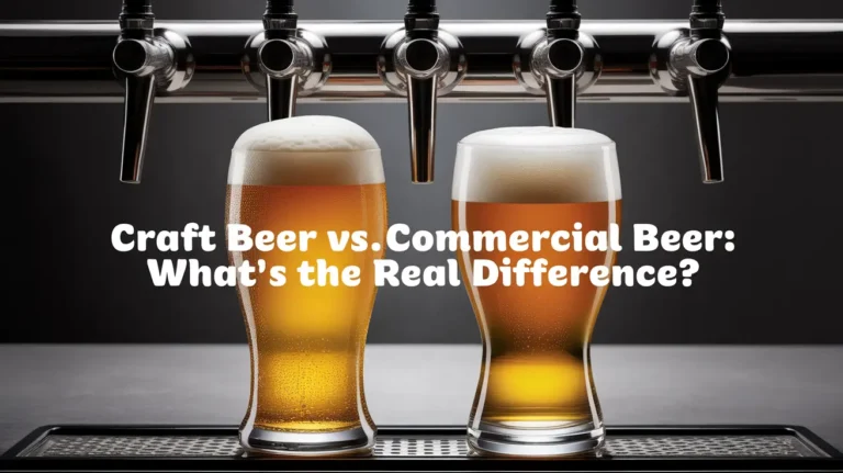 Craft Beer vs. Commercial Beer What’s the Real Difference