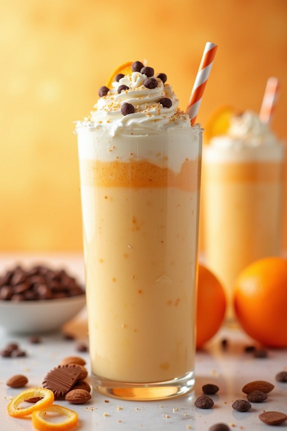 almond joy orange smoothie