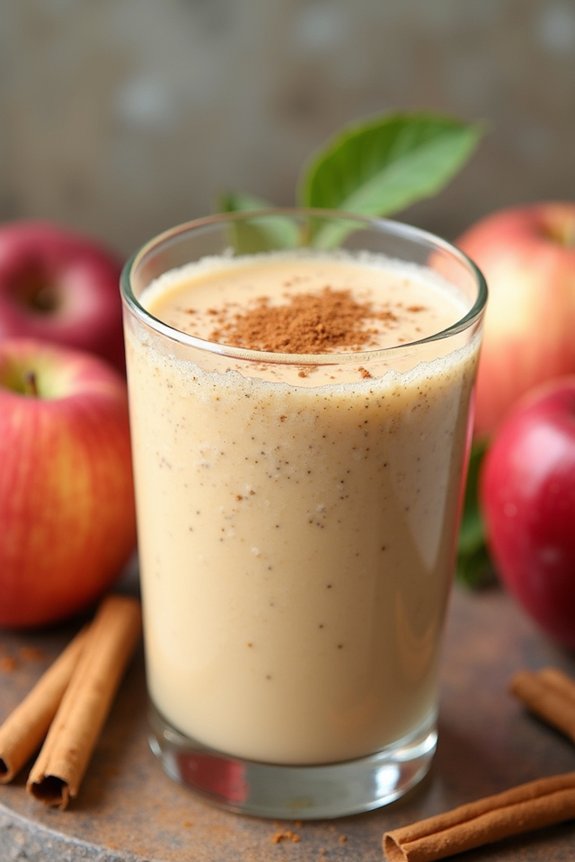 apple cinnamon detox smoothie