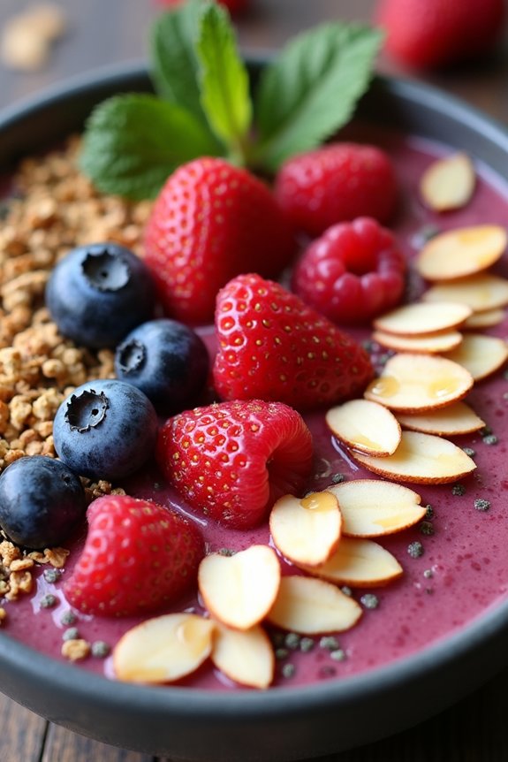 berry bliss smoothie bowl