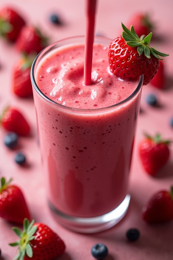 berry strawberry smoothie recipe