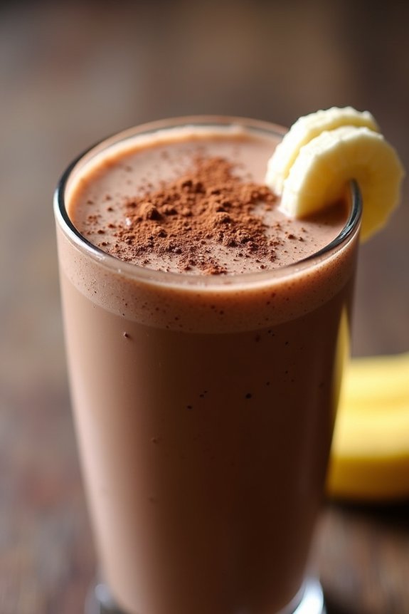 chocolate banana smoothie recipe