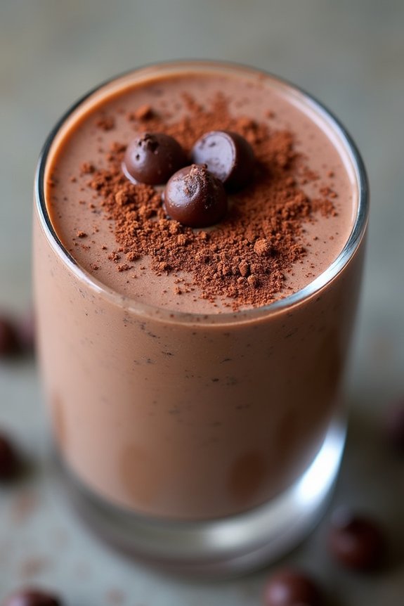 chocolate hazelnut dream smoothie