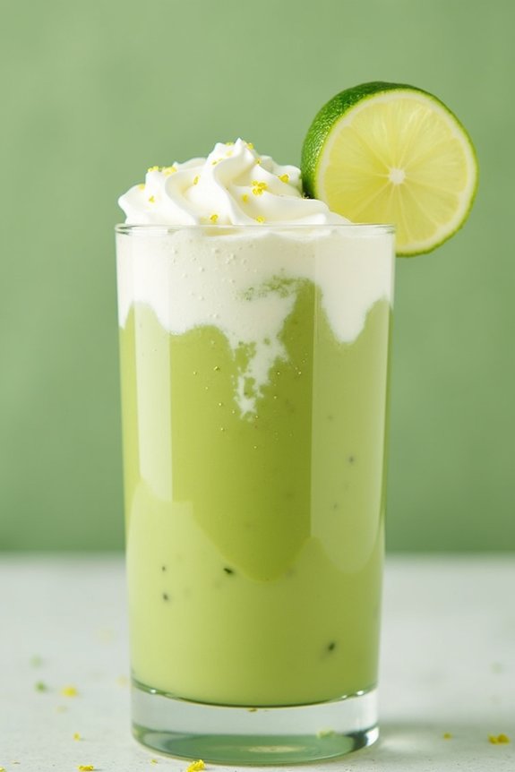 creamy avocado coconut smoothie