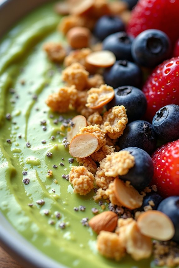 creamy avocado lime smoothie