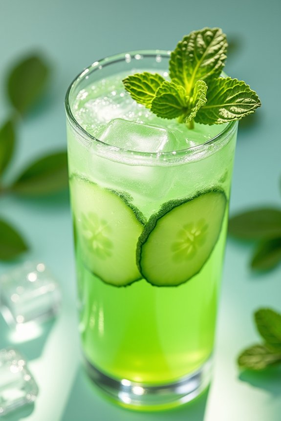 cucumber mint juice recipe