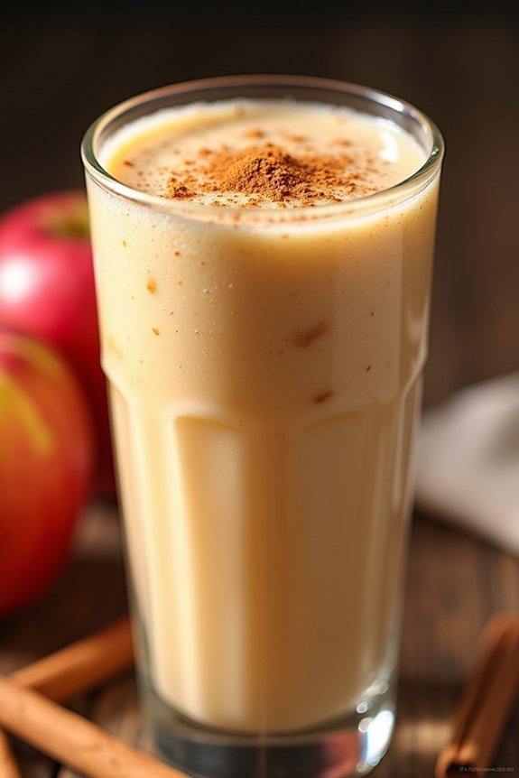 delicious healthy apple smoothie