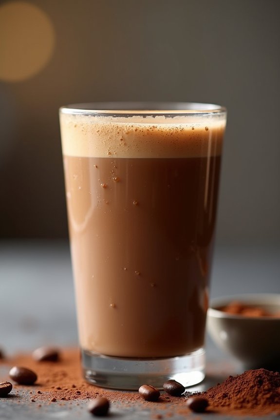 energizing mocha espresso smoothie