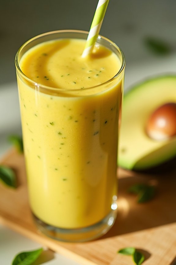 mango avocado smoothie recipe
