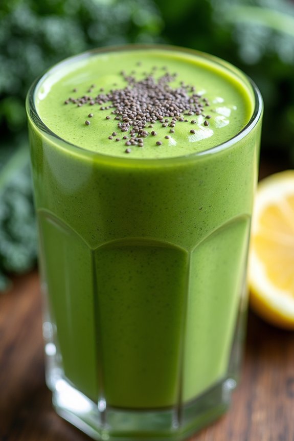 nutrient packed green detox smoothie