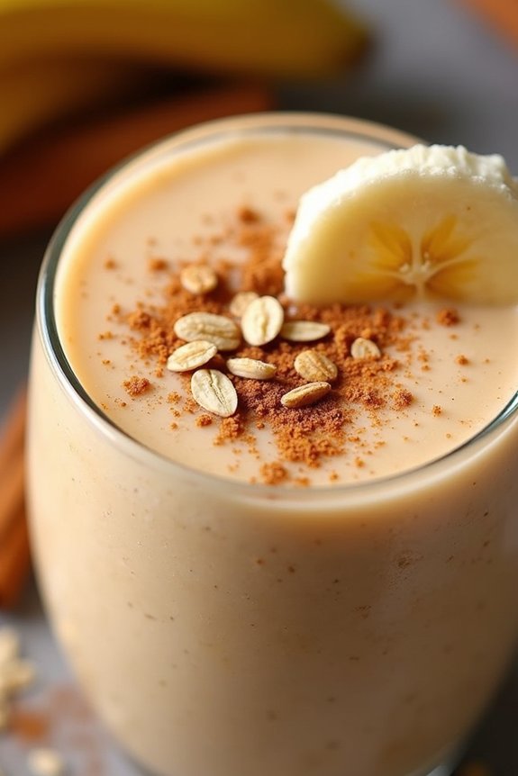 oatmeal cinnamon cookie smoothie