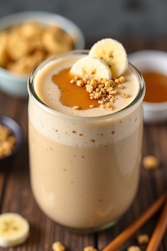 peanut butter banana smoothie