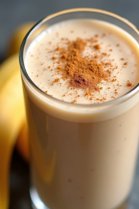 peanut butter banana smoothie