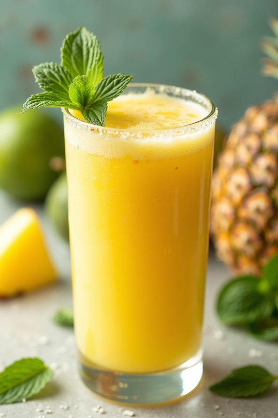 pineapple mint skin nourisher