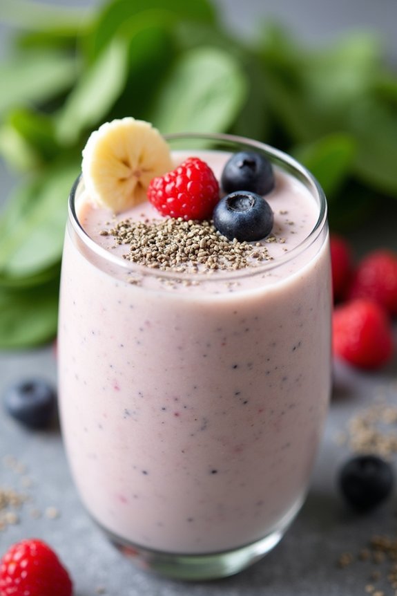 protein rich smoothie recipe