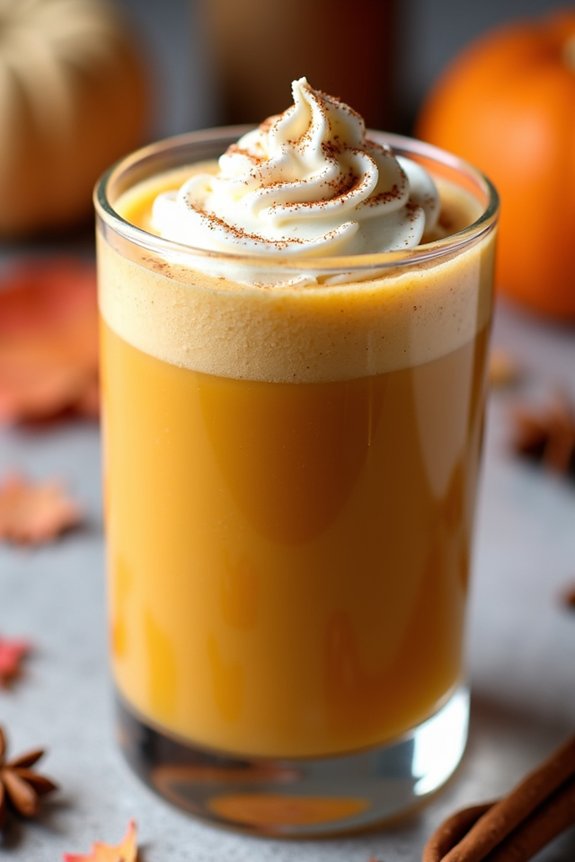 pumpkin spice protein shake
