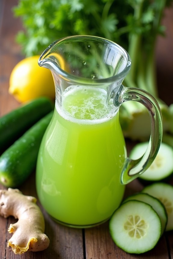 refreshing celery cucumber juice recipe