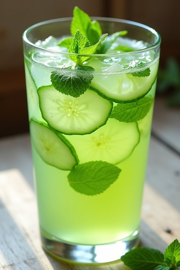 refreshing cucumber mint juice recipe