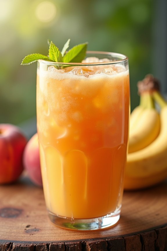 refreshing peach smoothie recipe