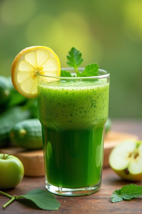 simple nutritious green juice