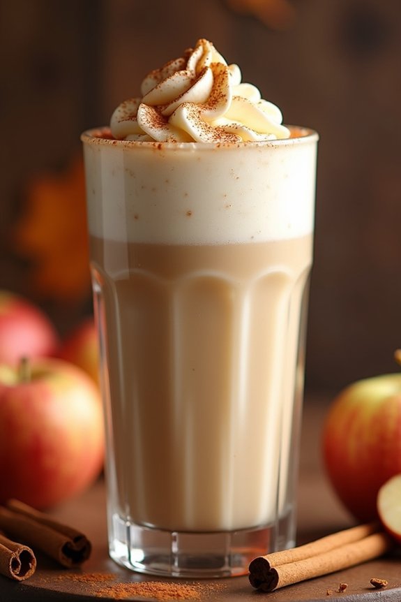 spiced apple pie shake