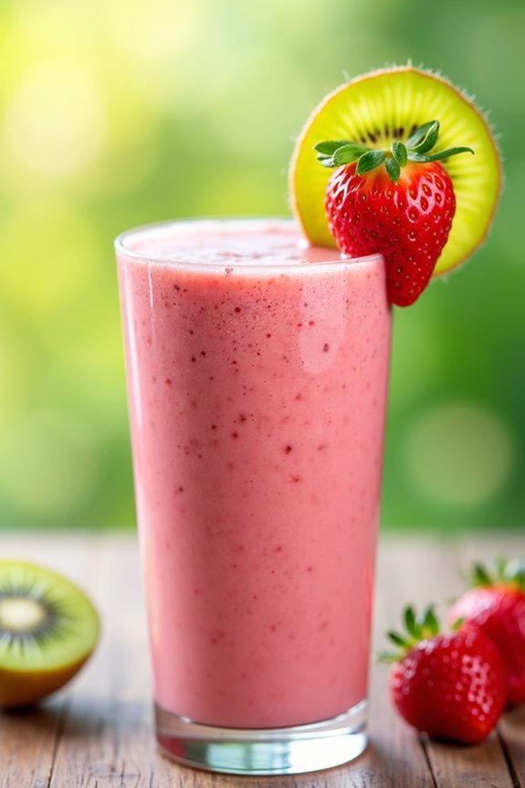 strawberry kiwi smoothie recipe