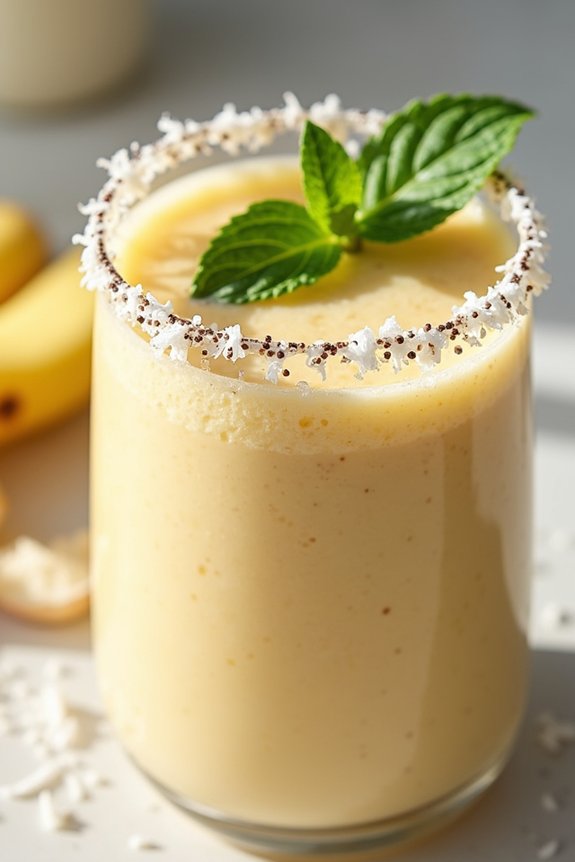 tropical coconut smoothie recipe