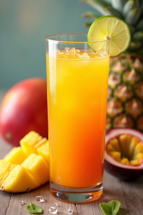 tropical fruit juice recipe