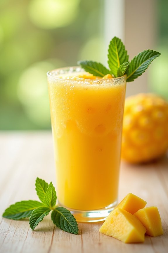 tropical fruit smoothie recipe