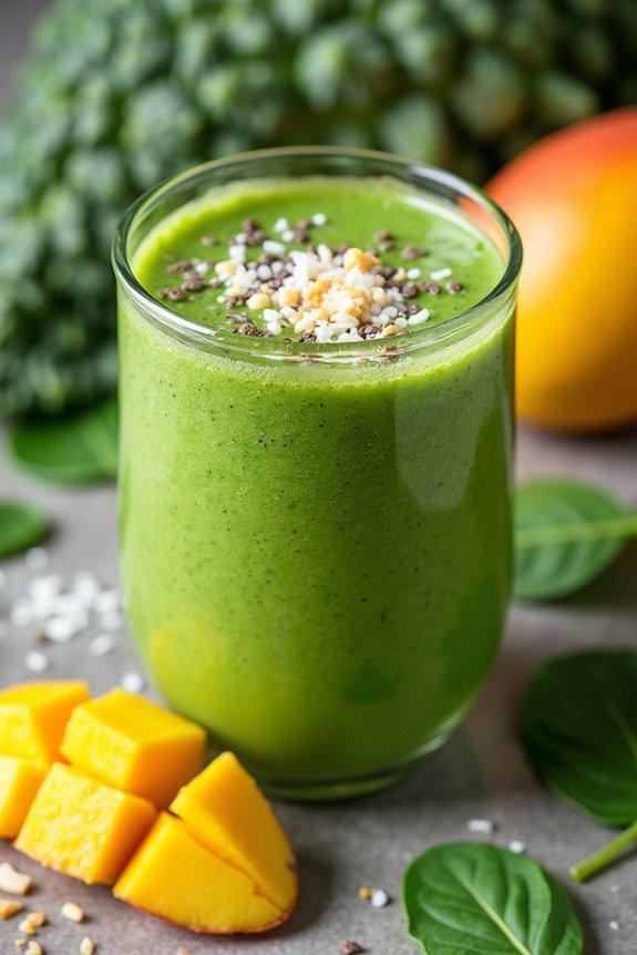 tropical green smoothie packs
