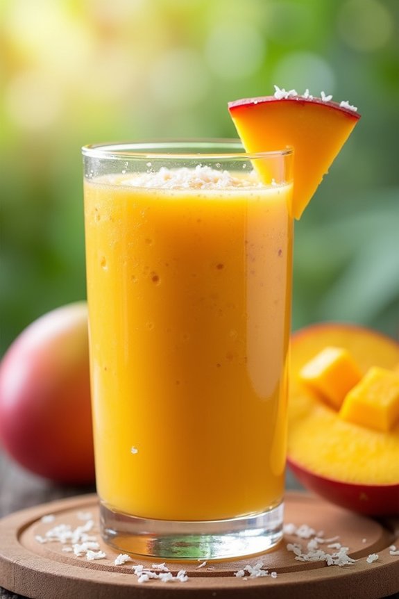 tropical mango smoothie recipe