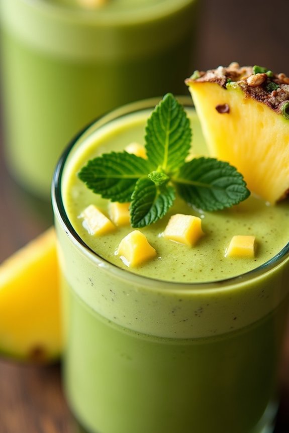 tropical nutrient packed smoothie delight