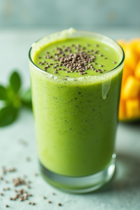 tropical spinach smoothie recipe
