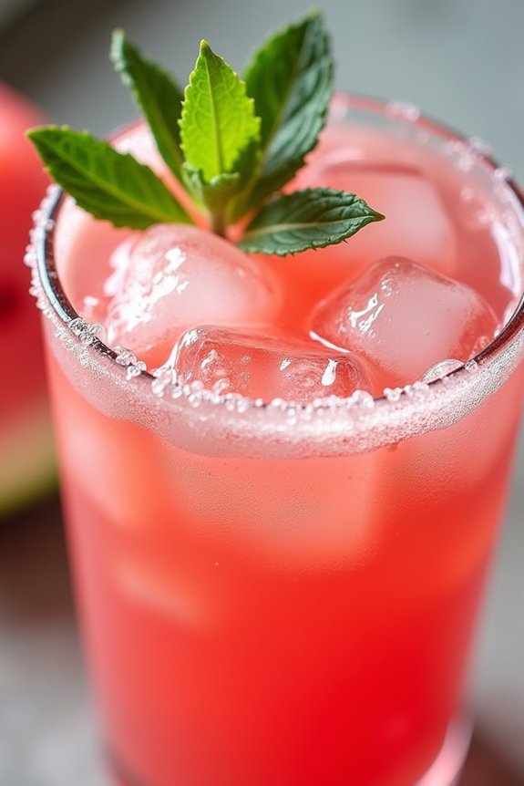 watermelon lime hydration cooler