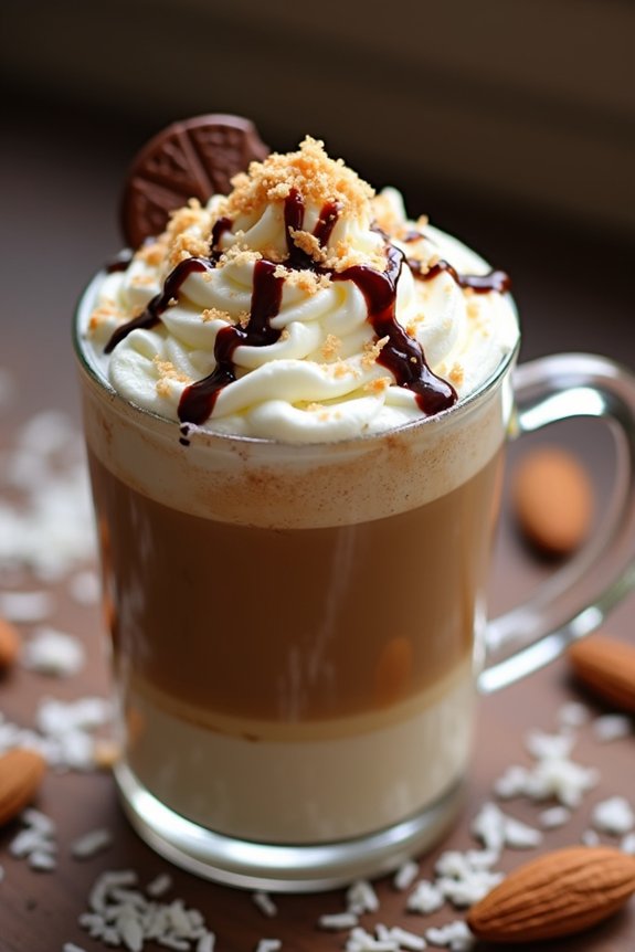 almond joy latte recipe delight