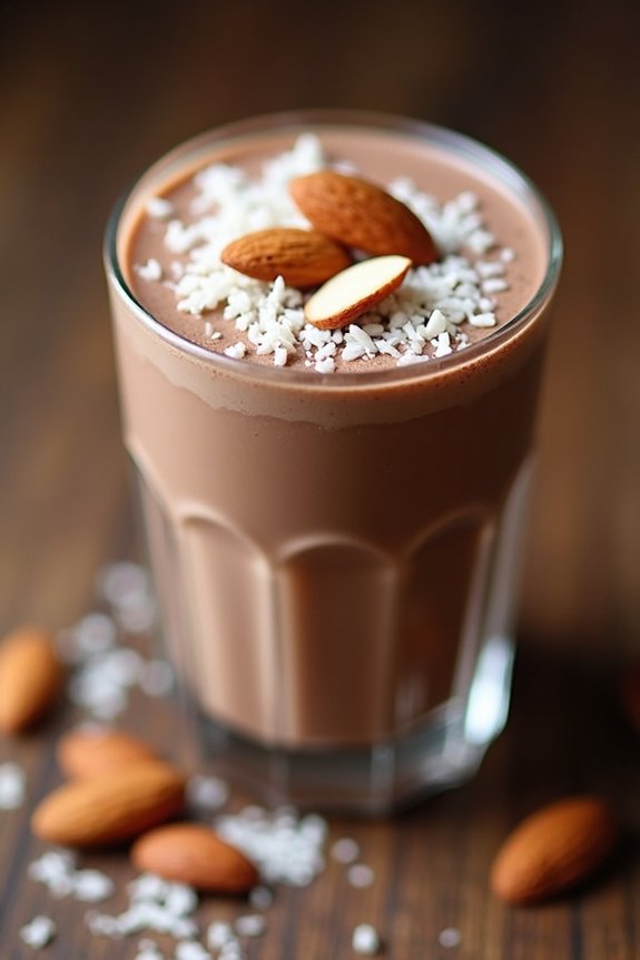 almond joy protein shake