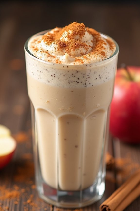 apple pie protein shake