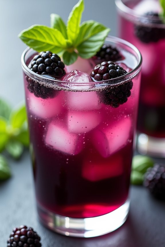 basil blackberry lemonade recipe