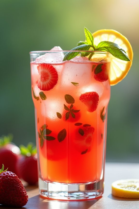 basil strawberry lemonade recipe