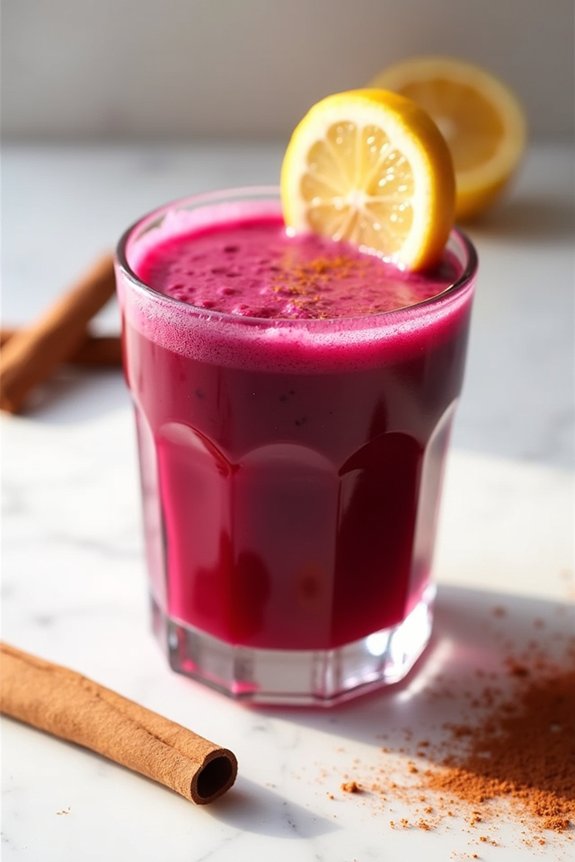 beetroot cinnamon juice recipe