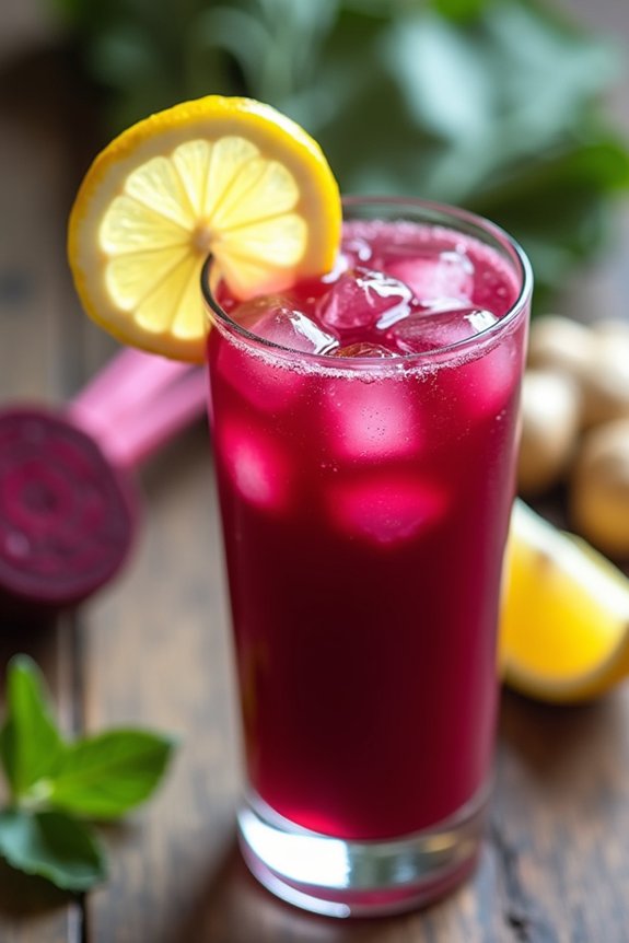 beetroot lemon detox juice