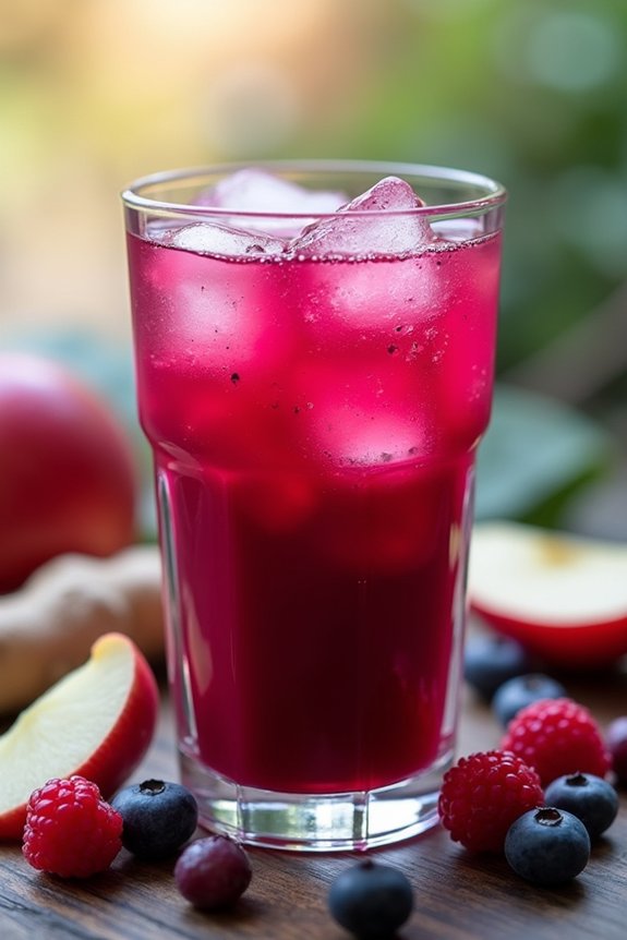 berry beetroot heart healthy juice