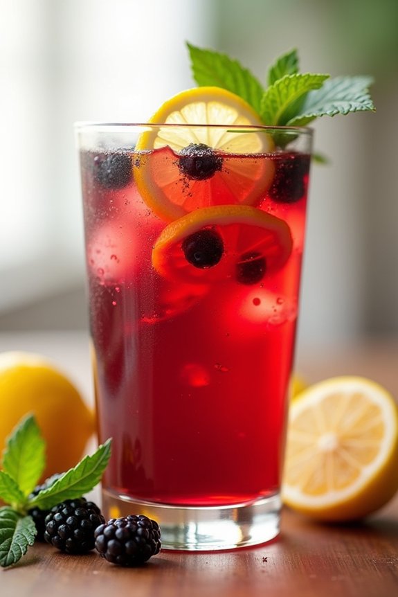 berry blast herbal tea