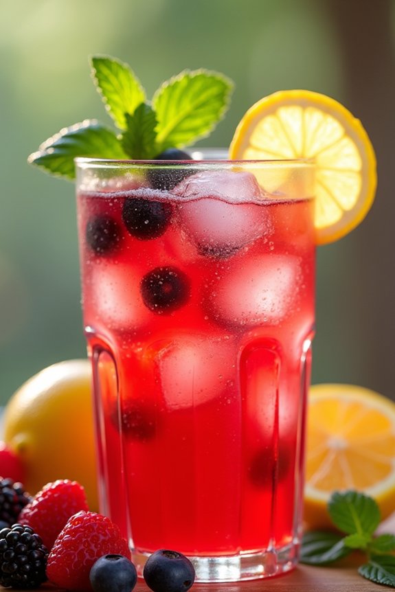 berry citrus lemonade recipe