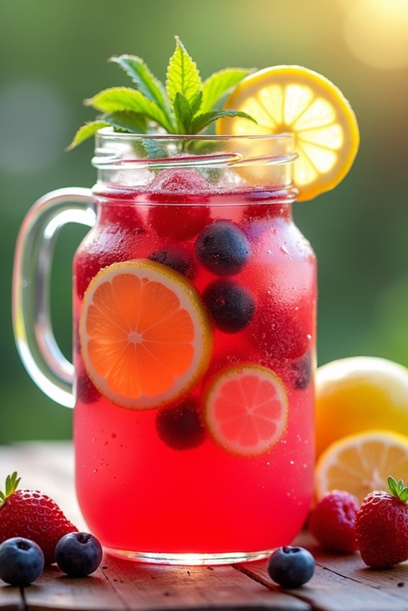 berry infused brazilian lemonade recipe