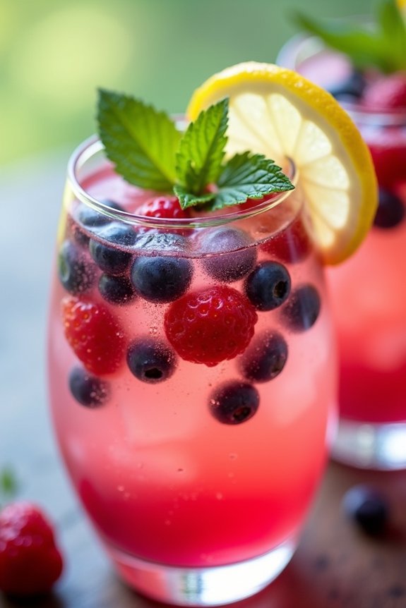 berry infused lemonade recipe