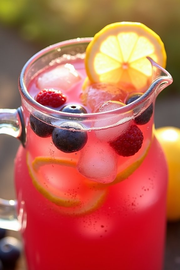 berry infused refreshing lemonade recipe
