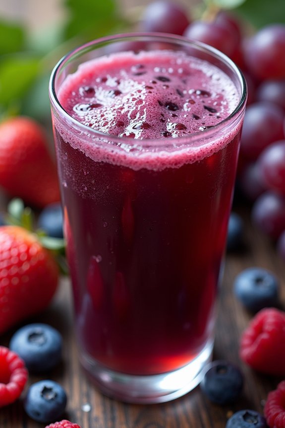 berry licious grape juice recipe