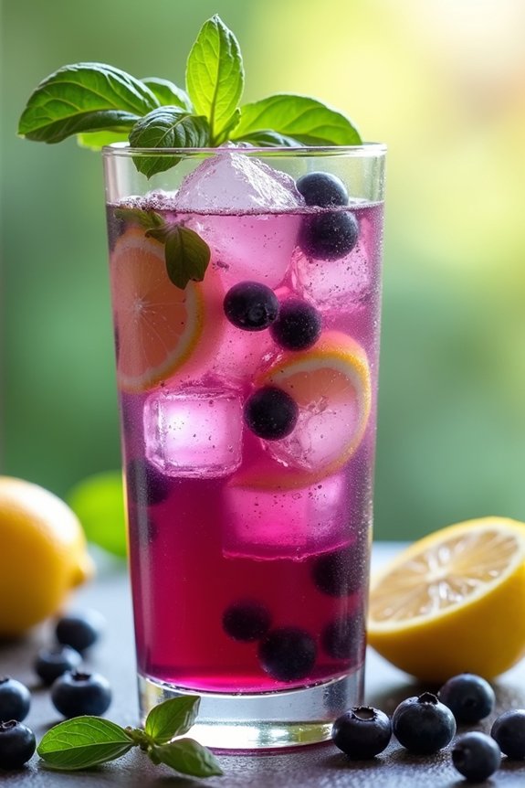 blueberry basil lemonade recipe
